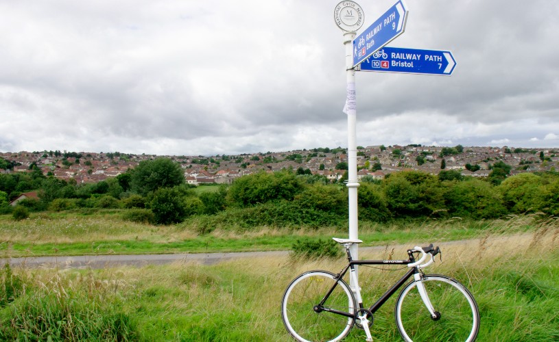 Bike by the Bristol and Bath Railway Path